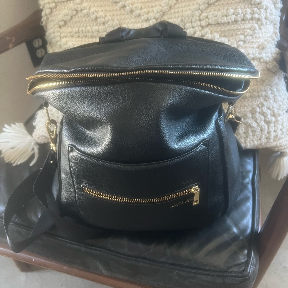 Fawn diaper bag with accessories